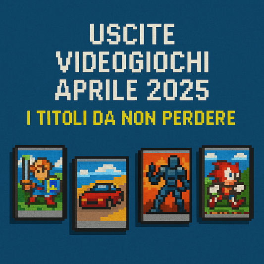 📅 Uscite videogiochi aprile 2025: i titoli da non perdere