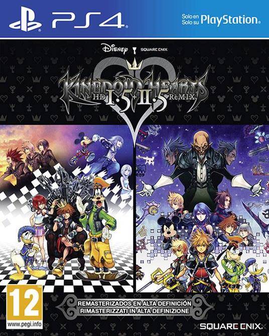 Kingdom Hearts HD 1.5 + 2.5 Remix PS4 usato con copertina italiana