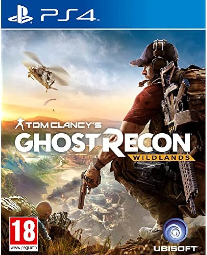Ghost Recon Wildlands PS4 Usato | Sparatutto Tattico Open World – Copertina Italiano