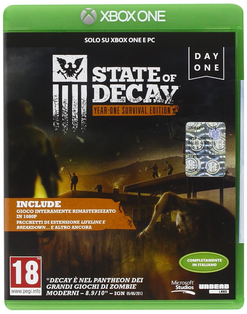 State of Decay Year-One Survival Edition Xbox One | Survival – Copertina Italiano