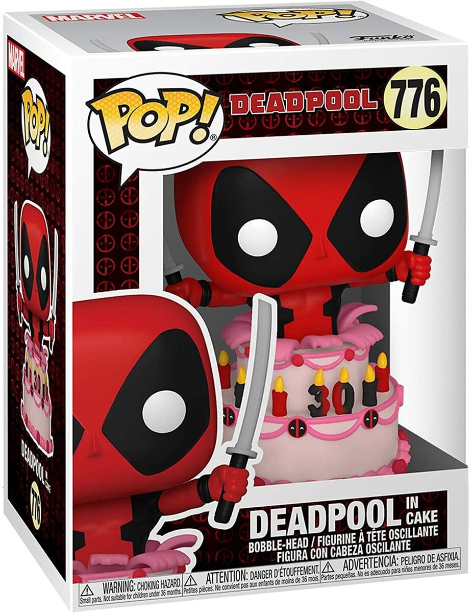 Funko - Marvel - Deadpool in Cake - 776
