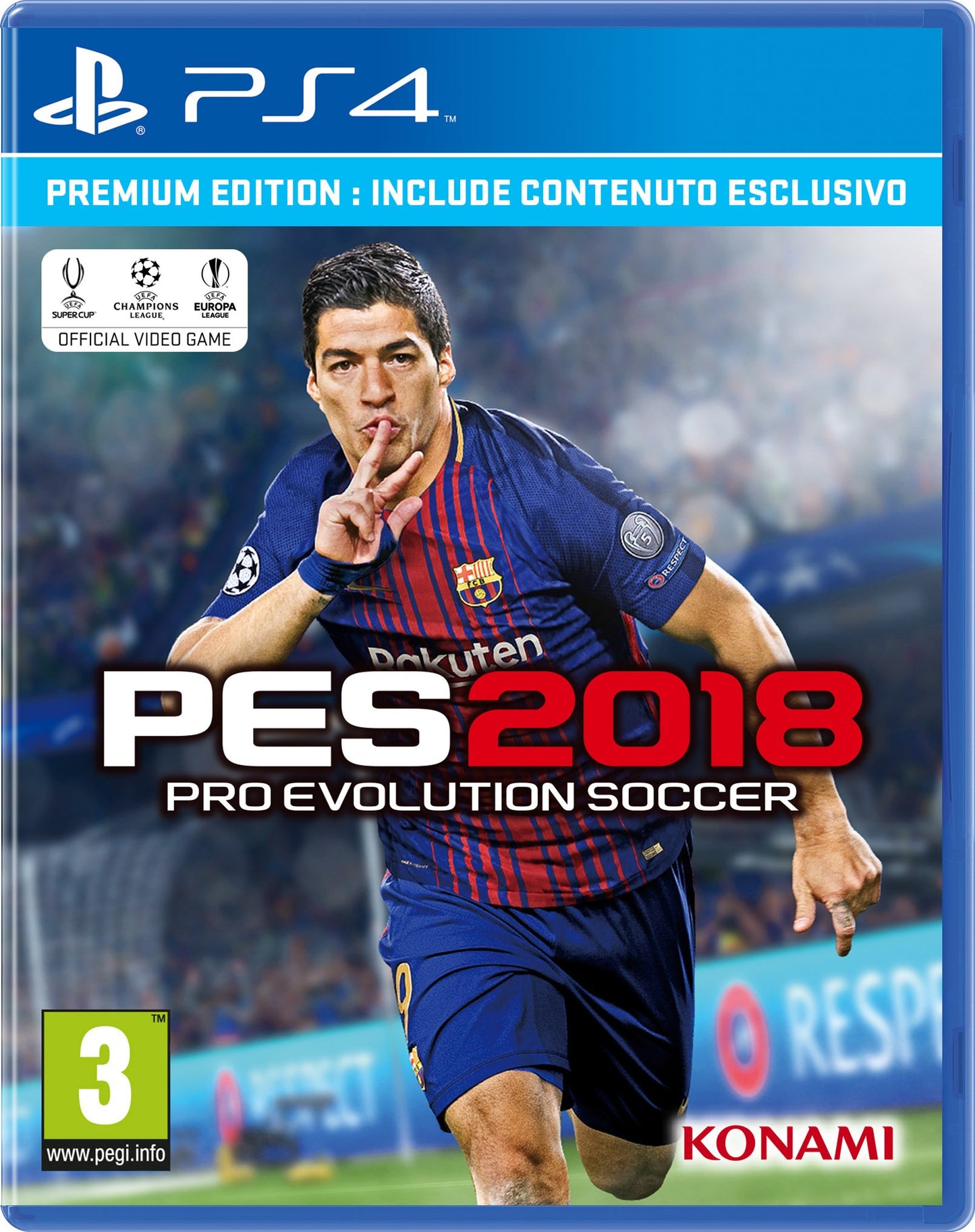 PES 2018 PS4 Usato | Simulazione Calcistica Realistica in Italiano