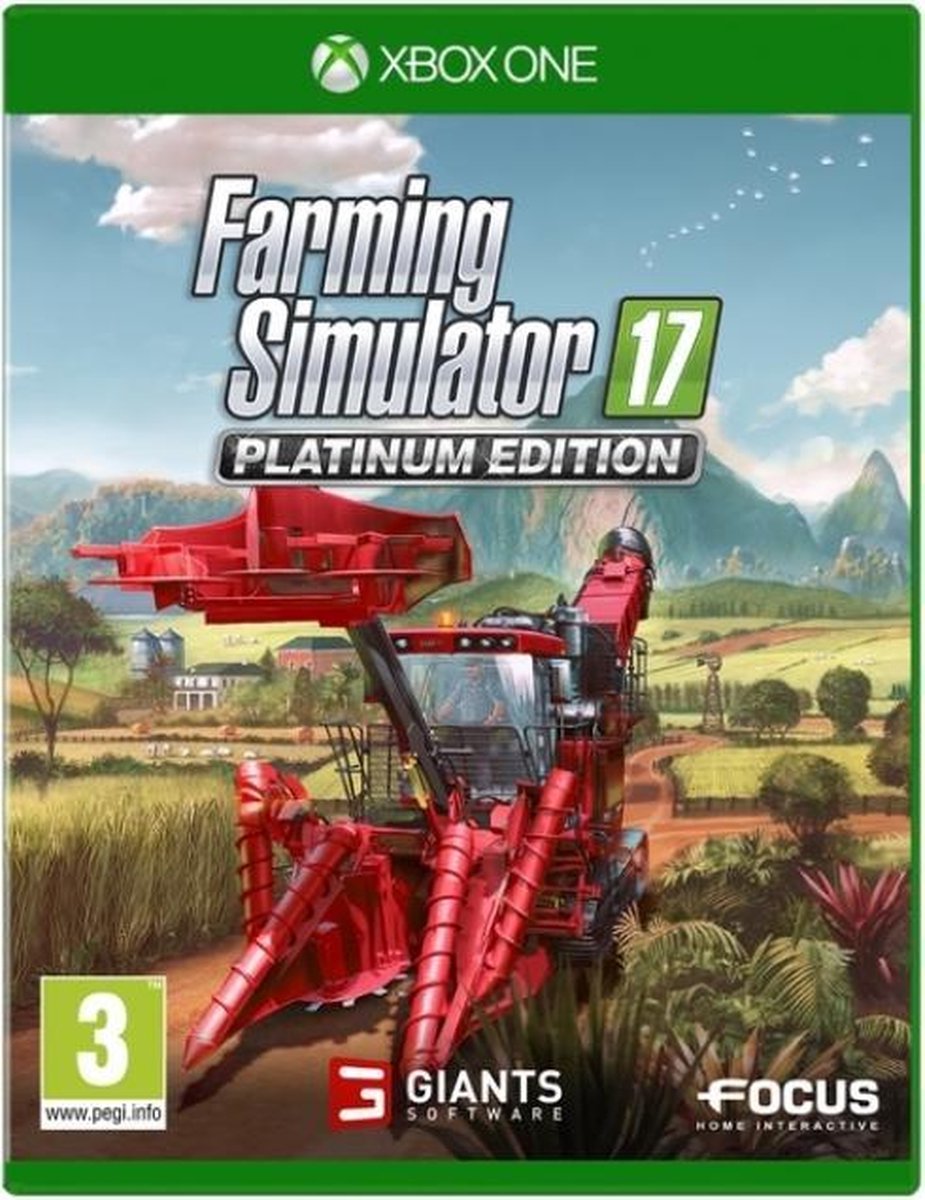 Farming simulator 17 Platinum Edition per xbox