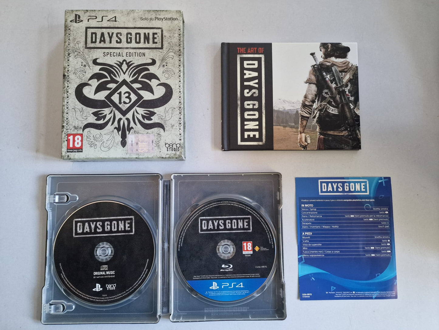 Days Gone PS4 Special Edition Usato | Edizione Rara da Collezione – Copertina Italiano