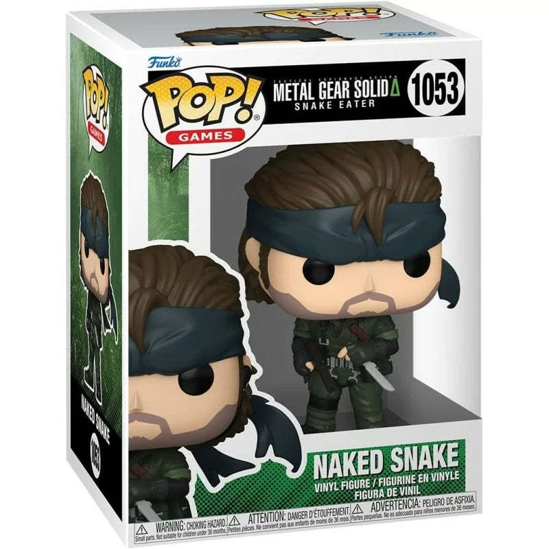 FUNKO POP! Metal Gear – Naked Snake (1053) | Funko Pop da collezione | Funko Pop da collezione