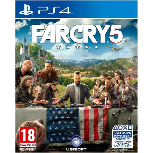 Far Cry 5 PS4 Usato | Sparatutto Open World  – Copertina Italiano