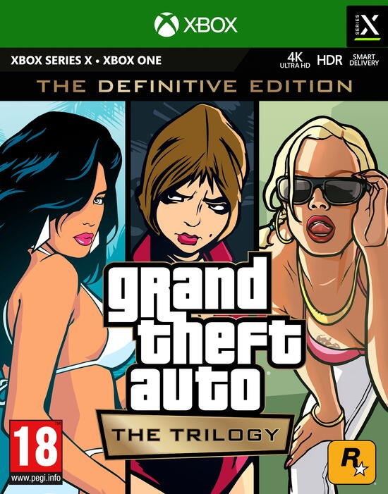 Grand Theft Auto: The Trilogy - The Definitive Edition Xbox