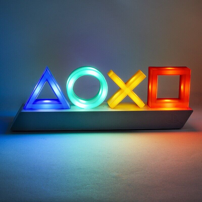 Lampada Play Station Icone Colorate