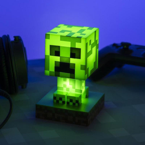 Lampada Minecraft - Charged Creeper