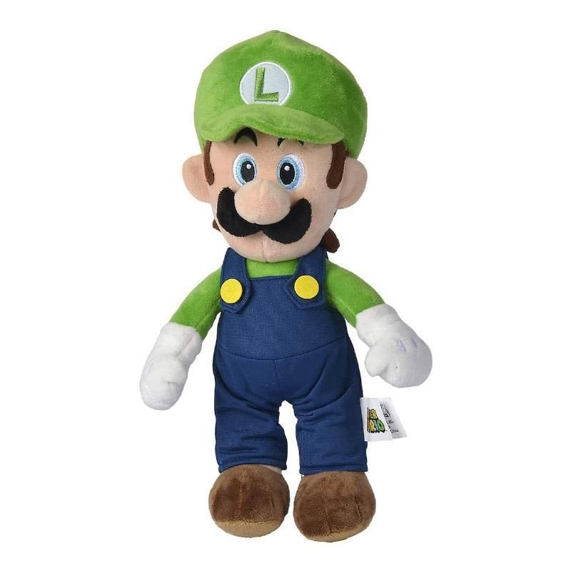 Peluche Luigi 30cm – Morbido e Ufficiale Nintendo