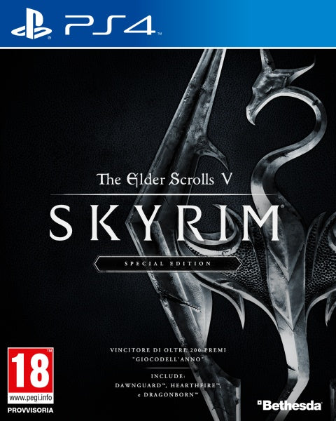 Skyrim Special Edition PS4 Usato | GDR Open World Epico – Copertina Italiano