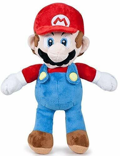 Peluche Super Mario 40cm – Morbido e Ufficiale Nintendo
