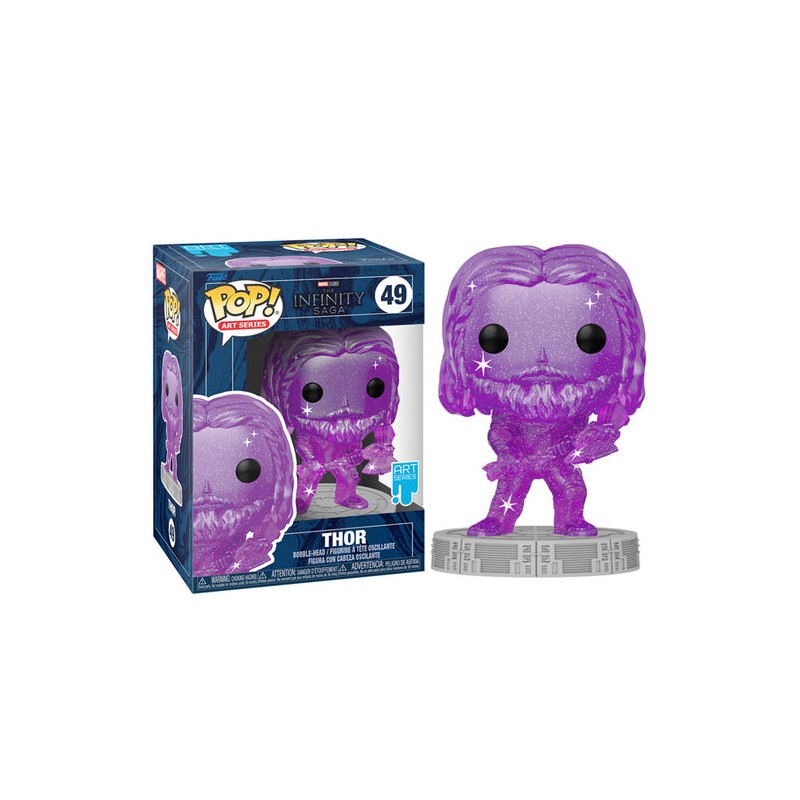 Marvel: Infinity Saga Artist Series - 49 Thor (Purple) 9Cm