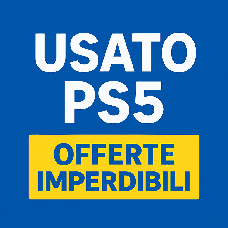 PS5 Usato – Videogiochi Garantiti al Miglior Prezzo