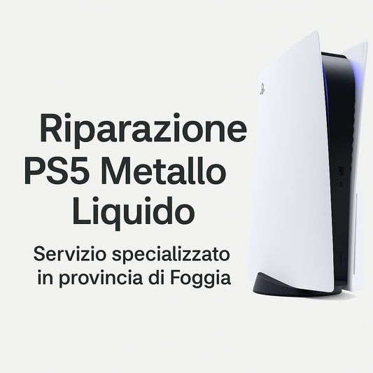 🛠️ Riparazione PS5 | Sostituzione Metallo Liquido e Pulizia | Servizio Locale e Spedizione in Tutta Italia