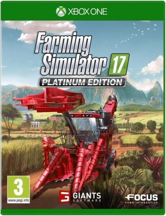 Farming simulator 17  Platinum Edition per xbox