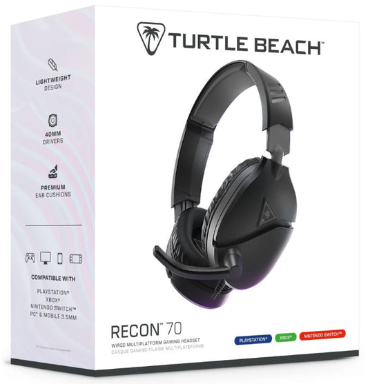 Cuffie Recon 70P Black V2 (PS5/Switch/Xbox) | Gioco per PS5 in italiano | Gioco PS5 in italiano