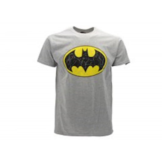 T shirt Logo Batman Grigia