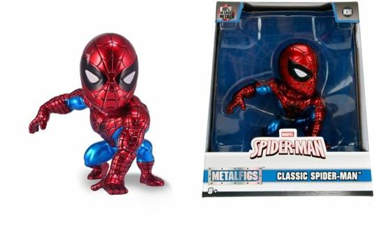 Statuetta Spider Man in metallo 10cm