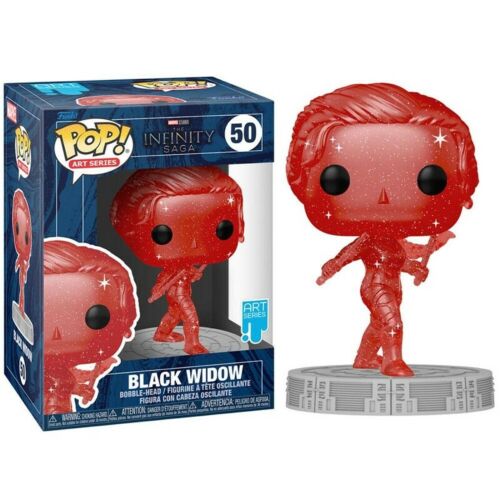 Marvel: Infinity Saga Artist Series - 50 Black Widow (Red) 9Cm