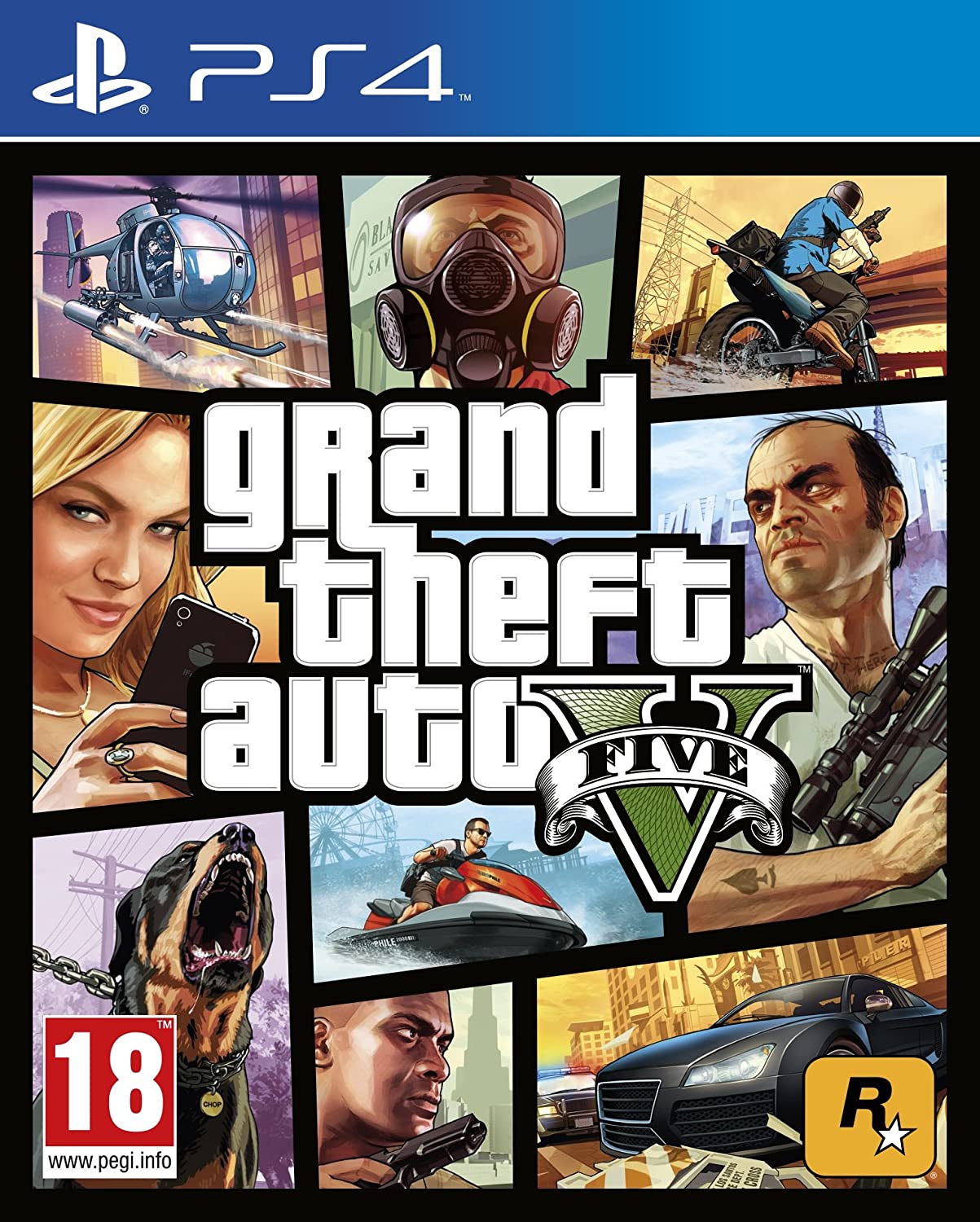 Grand Theft Auto V Premium Edition Ps4 EU GTA V