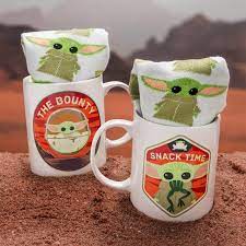 Tazza + Calzino Star Wars Baby Yoda The Mandalorian