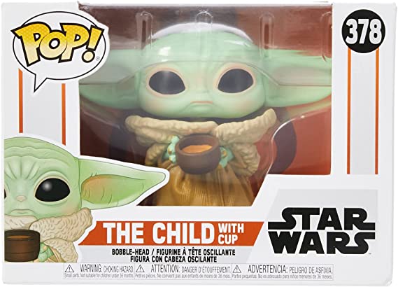 Star Wars Baby Yoda with Cup 378 Funko